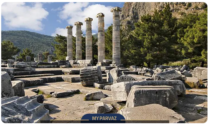 Ancient city of Perine Kusadasi